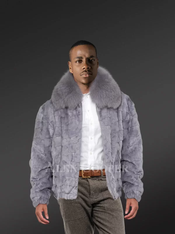 Natural Mink Jacket Men with An Exclusive Style - Image 2