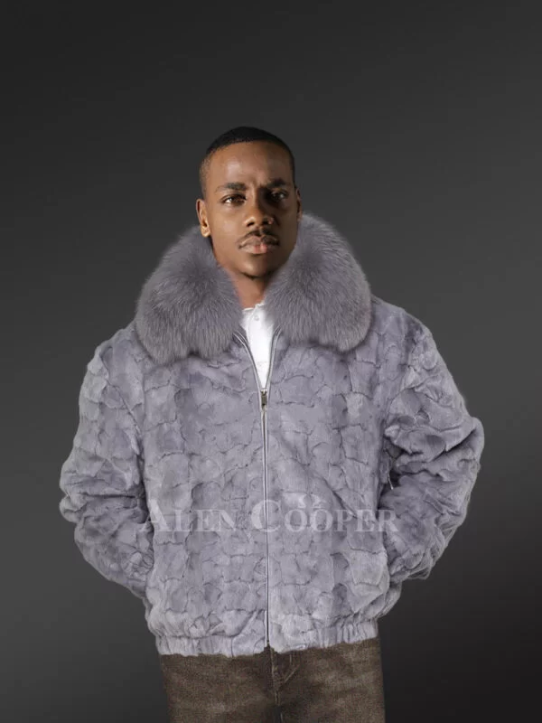 Natural Mink Jacket Men with An Exclusive Style - Image 3