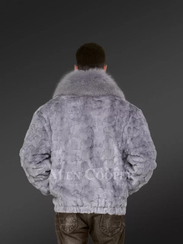 Natural Mink Jacket Men with An Exclusive Style - Image 5