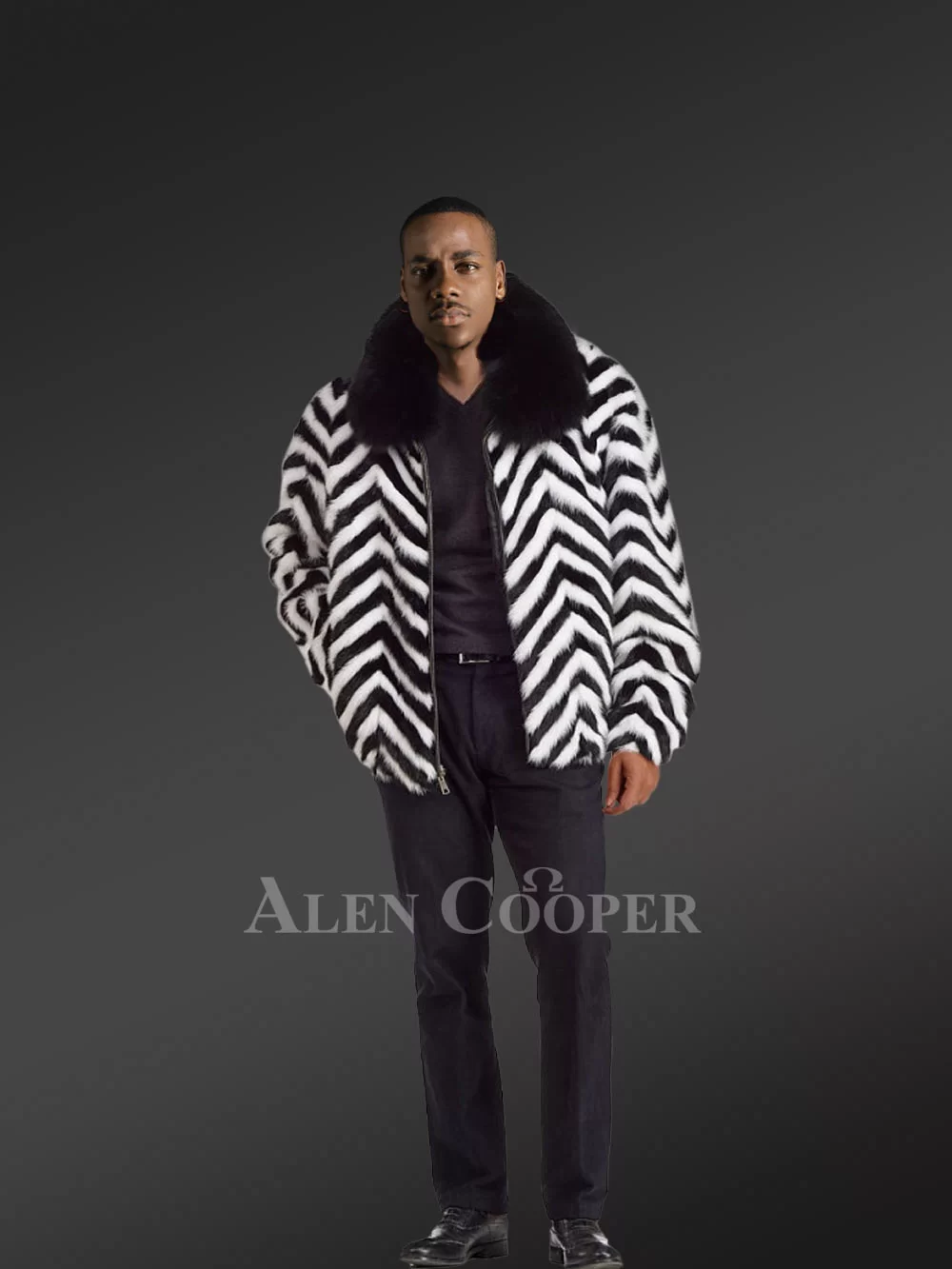 Alen Cooper Men's Mink Coat