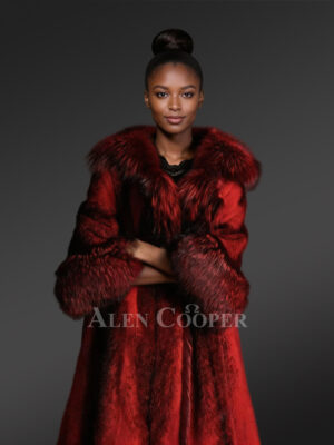 Genuine Mink Fur Long Coats to Beat Chill For Women