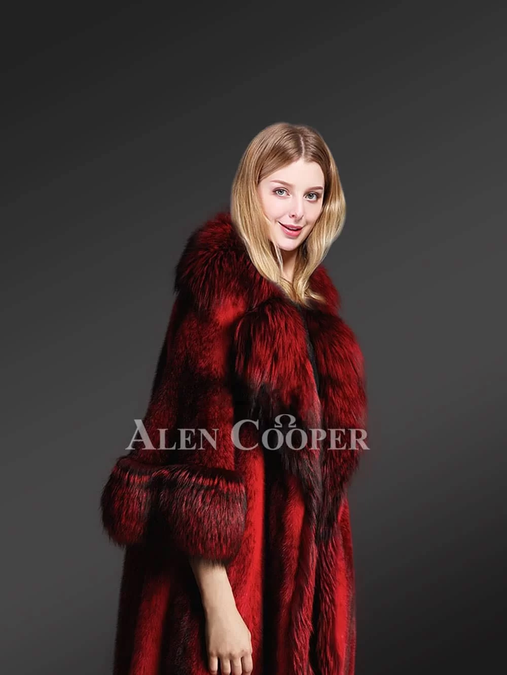 Ladies Genuine Mink Fur coat, WOMEN \ FUR COATS