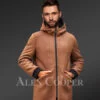 Shearling Men Coat