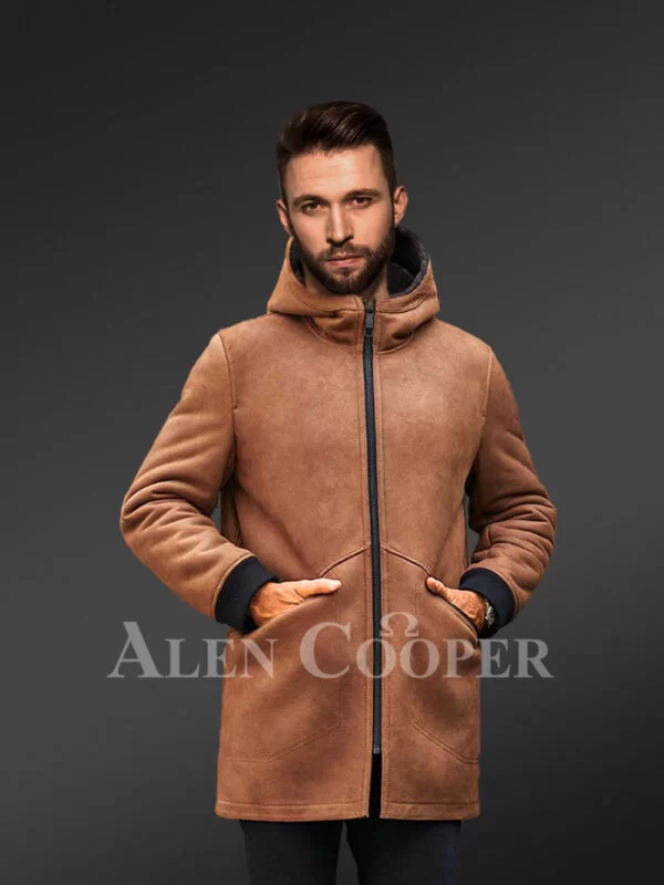 Shearling Men Coat