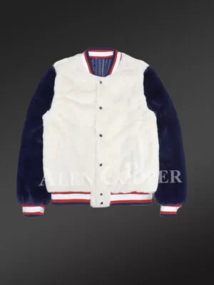Mouton Fur Jacket for Men