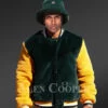 Vintage Mouton Fur Jacket for Men