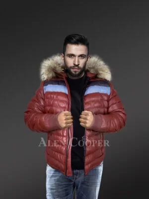 Men Luxurious Duck Down Jacket