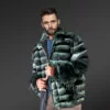 Men’s Rex Rabbit Jacket in Green