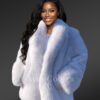 Coat for Womens in Fox Fur