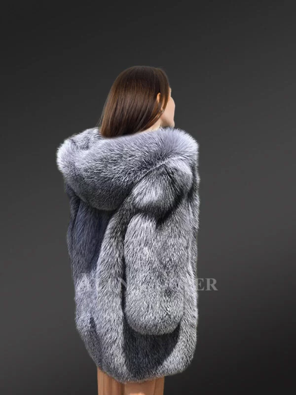 Coat in Fox Fur for Womens to Stay Toasty in Style - Image 8