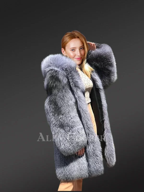 Coat in Fox Fur for Womens to Stay Toasty in Style - Image 6