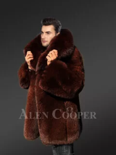 Fox Fur Winter Coat for Men – Forestfox Fur Atelier