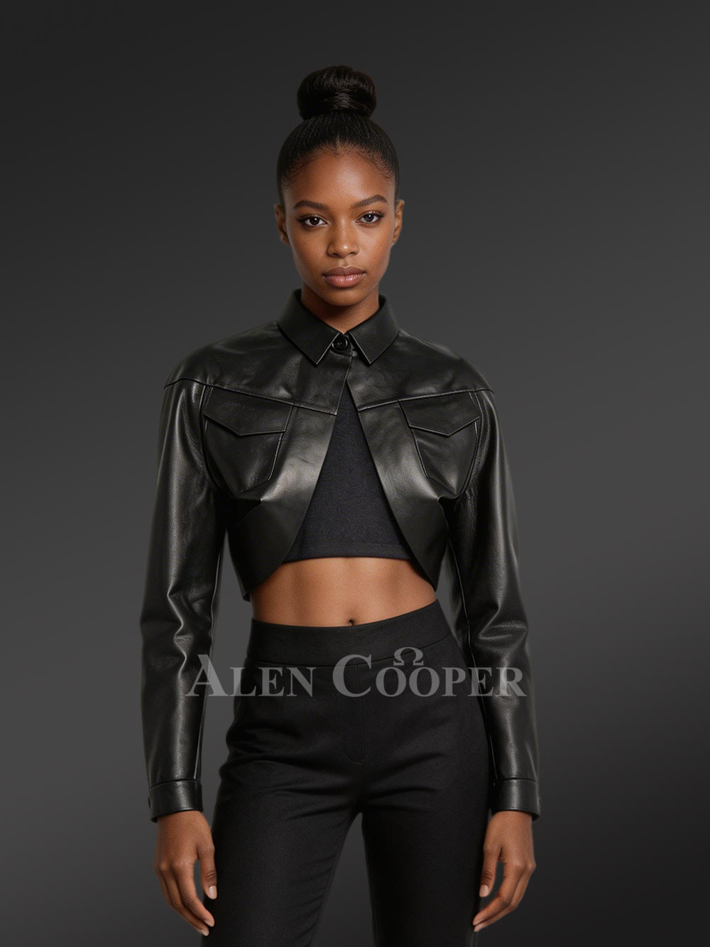 Leather Bolero Jacket for a Snazzy Look with a Pleasant Feel