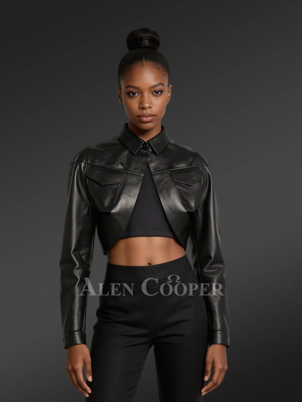 Leather Bolero Jacket for a Snazzy Look with a Pleasant Feel