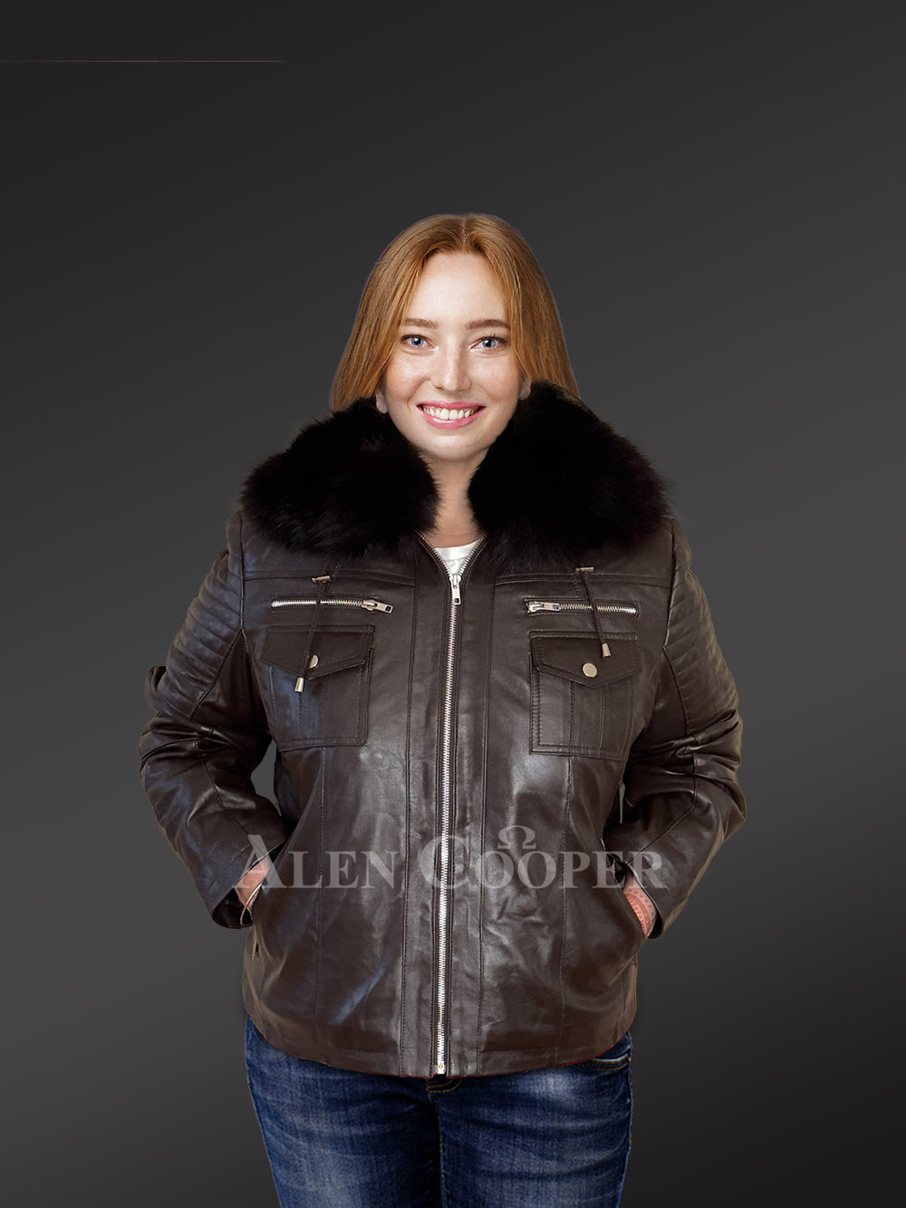 Women’s Classic Leather Jacket