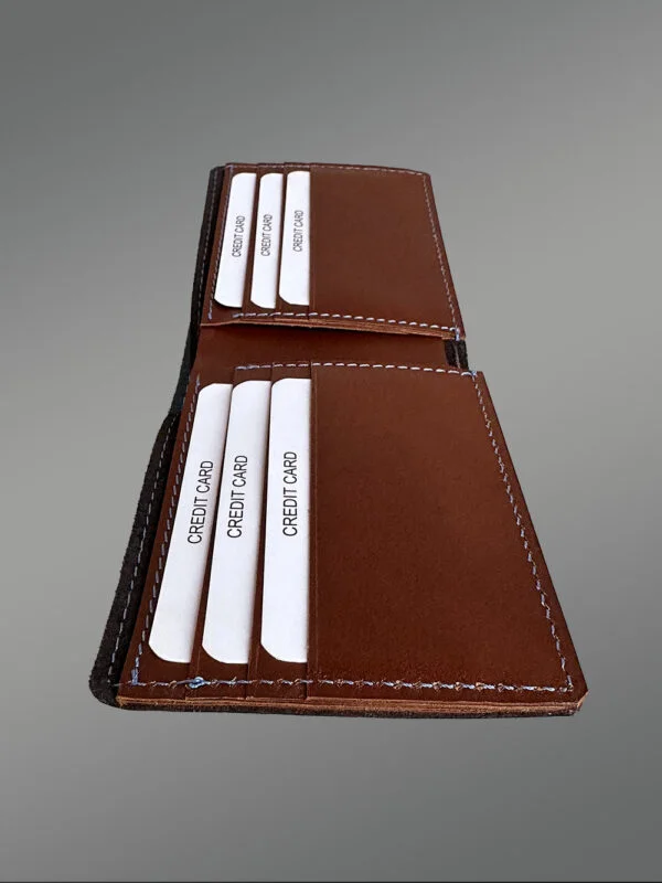 Black Genuine Leather Wallet – Elegance with practical features - Image 6