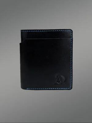 Black Leather Wallet Mens
