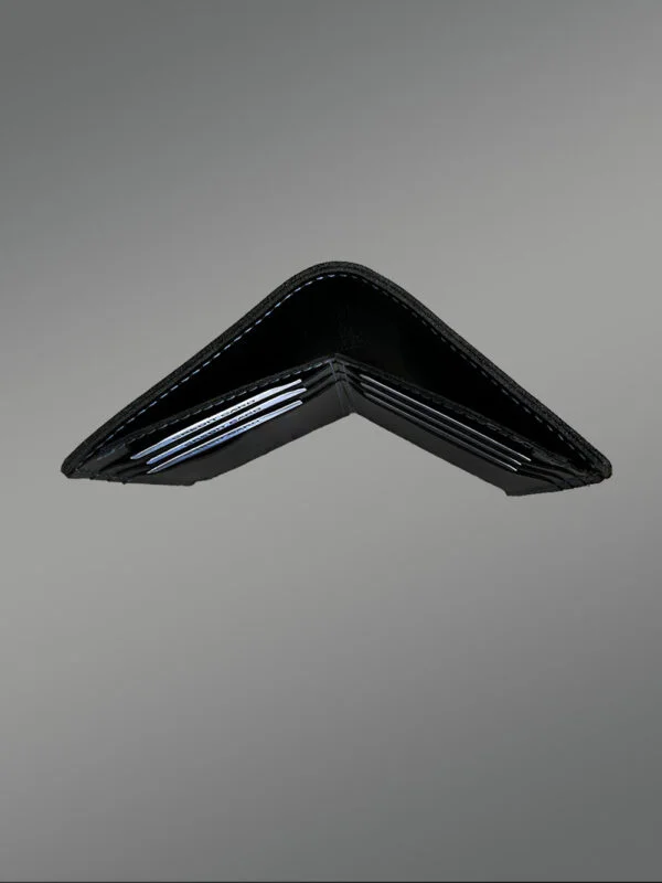 Mens Black Leather Wallet – Carry Essentials in Style - Image 6