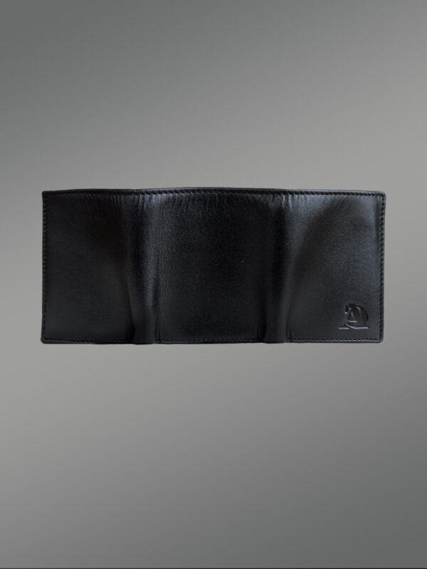 Black Trifold Premium Wallet - Image 4