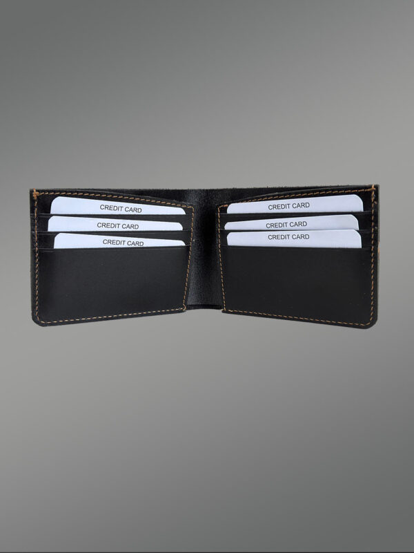 Black Genuine Leather Wallet – Combination of Luxury & Durability - Image 2