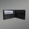 Mens Bi-Fold Genuine Leather Wallet 3