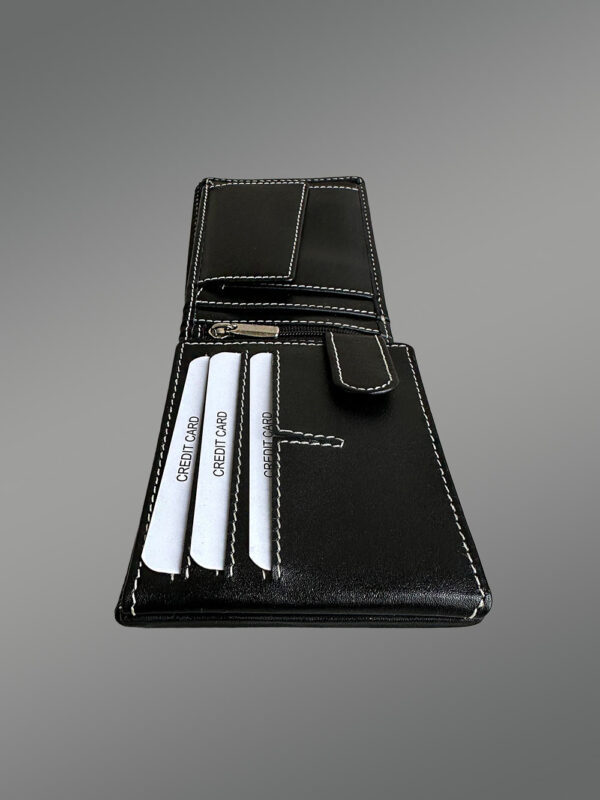 Mens Bi-Fold Genuine Leather Wallet – Perfect Fusion of Elegance & Practicality - Image 7