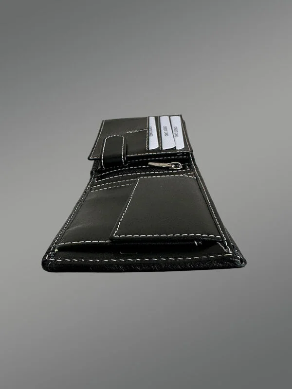 Mens Bi-Fold Genuine Leather Wallet – Perfect Fusion of Elegance & Practicality - Image 8
