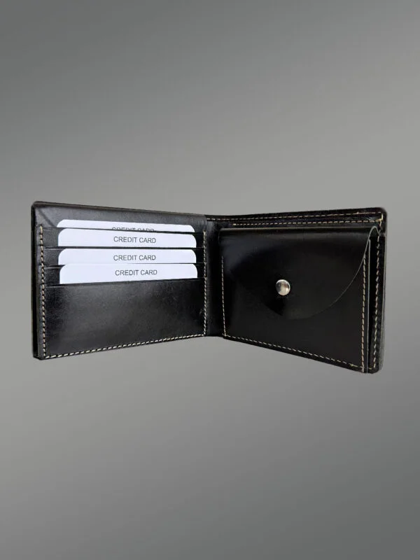 Luxury Bi-Fold Leather Wallet – Smart & Sophisticated Accessory - Image 3