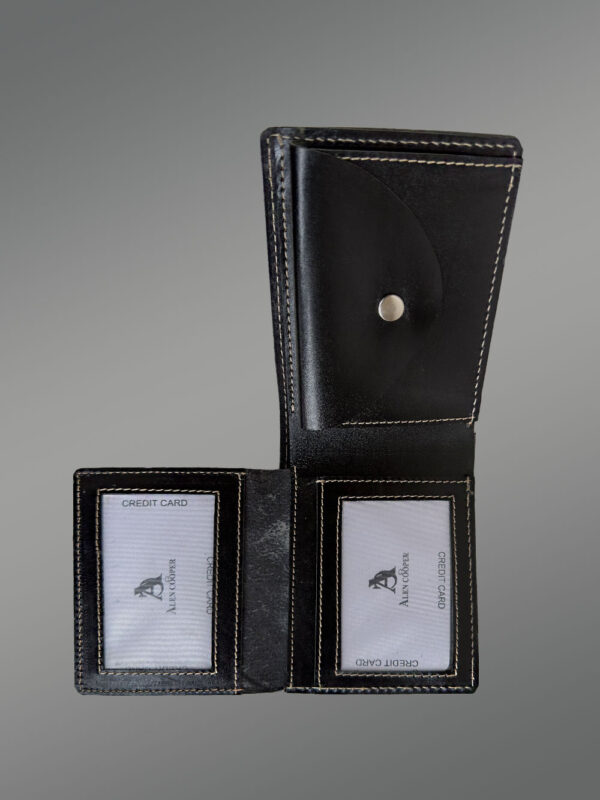 Luxury Bi-Fold Leather Wallet – Smart & Sophisticated Accessory - Image 7