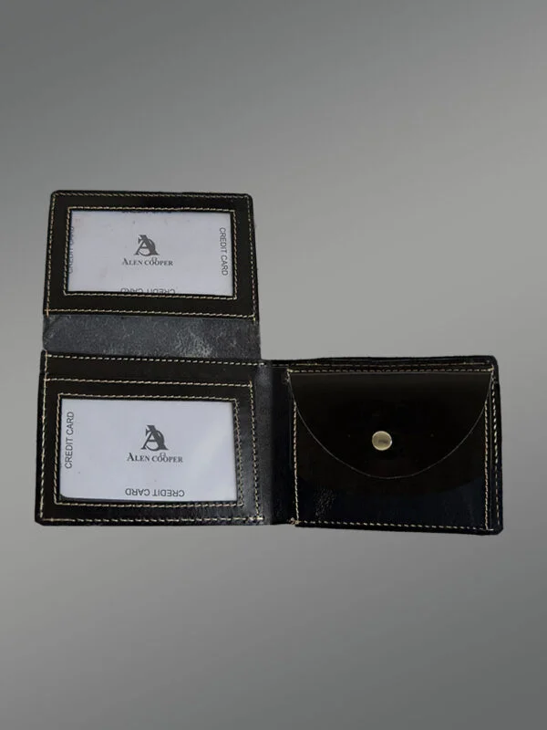Luxury Bi-Fold Leather Wallet – Smart & Sophisticated Accessory - Image 8