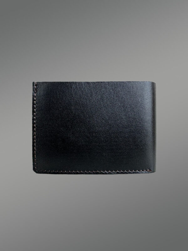 Black Authentic Leather Wallet - A Sheer Quotidian Choice - Image 3