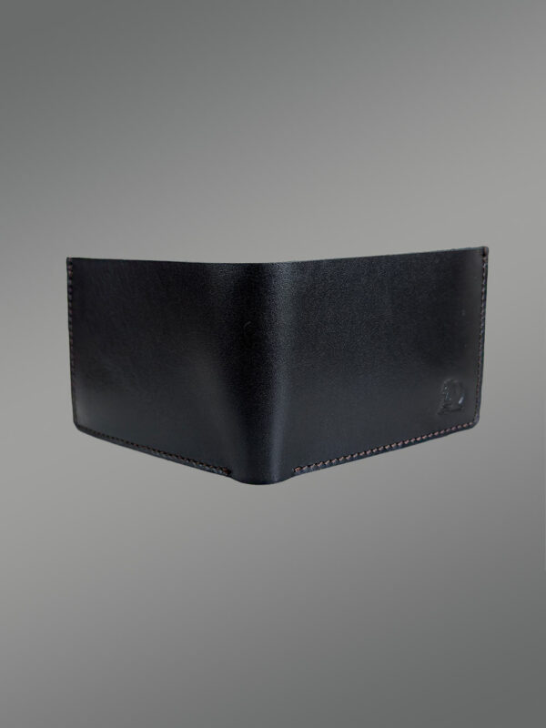 Black Authentic Leather Wallet - A Sheer Quotidian Choice - Image 4