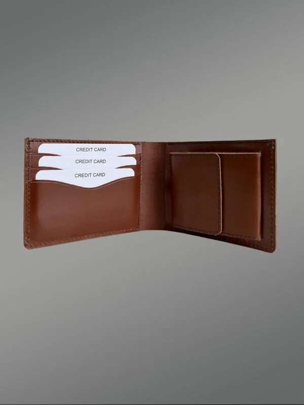 Dual Toned Premium Leather Wallet For Indispensable Utilization - Image 3