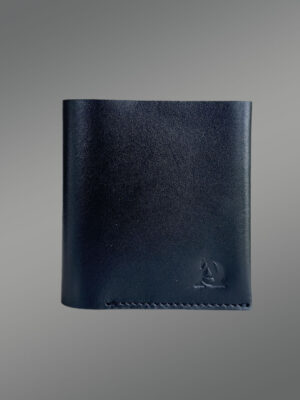 Simple Black Leather Wallet