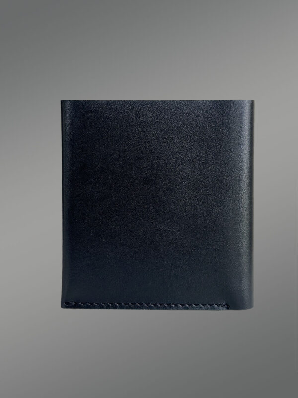 Simple Black Leather Wallet A Fundamental Accessory for Periodic Use - Image 3
