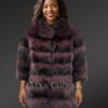Womens Designer Raccoon Fur Jacket