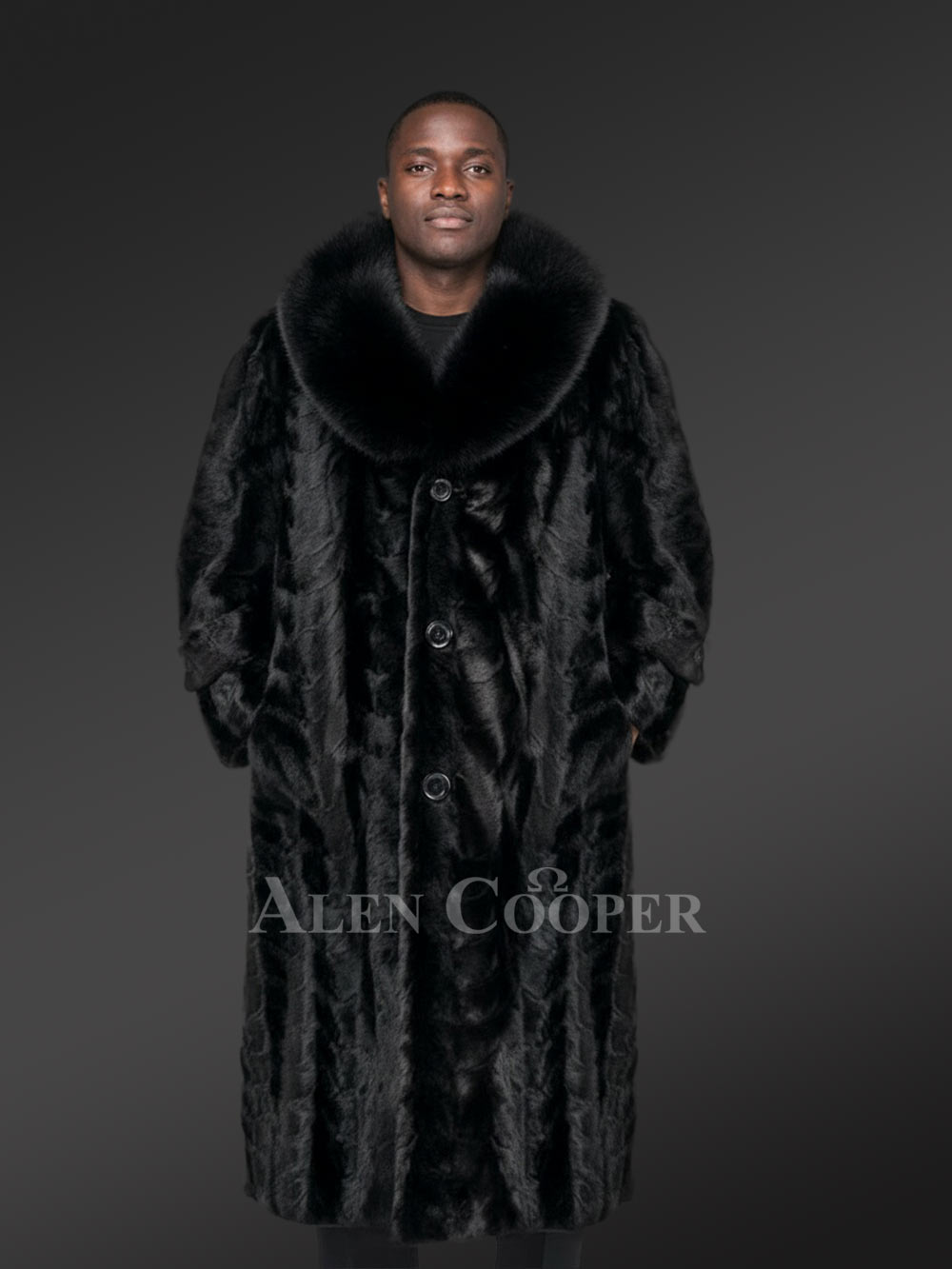 Full Length Mink Coat- A Dapper Style Couture