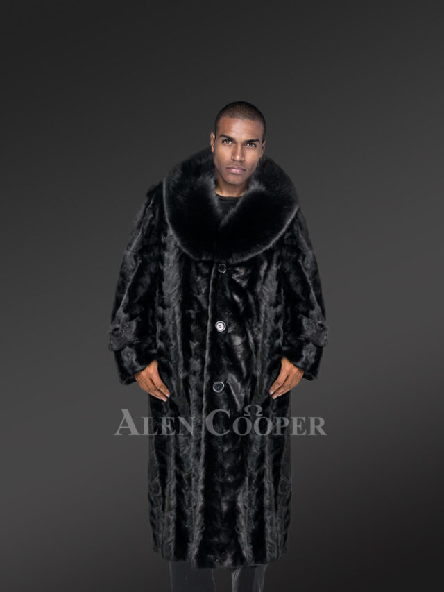 Full Length Mink Coat- A Dapper Style Couture