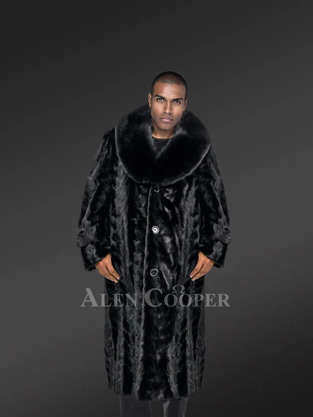 Full Length Mink Coat- A Dapper Style Couture