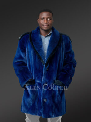 Mens Full Skin Mink Coat for a Dashing Outlook