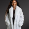 Womens Fox Fur Stroller