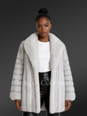 Womens Fox Fur Stroller for – A True Blend of Warmth and Elegance