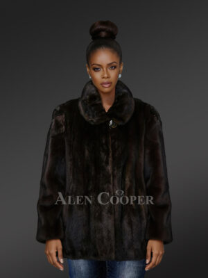 Womens Mid Length Mink Coat – Wear It to Look like a Diva