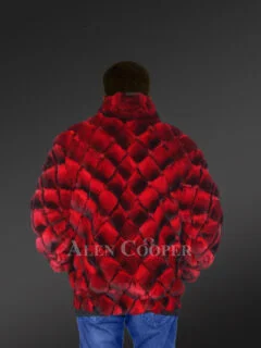 Men s Chinchilla Coat Chinchilla Fur Coat