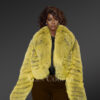 Women’s Fox Fur Crop Coat