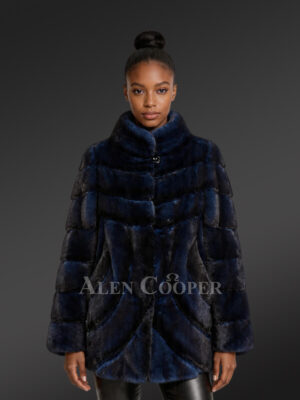 Womens Mink Fur Dressy Coat – Magnificence Balanced with Practical Features