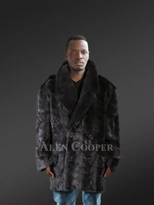 Black Mink Coat for Men – Look Sophisticate & Experience Ultimate Comfort
