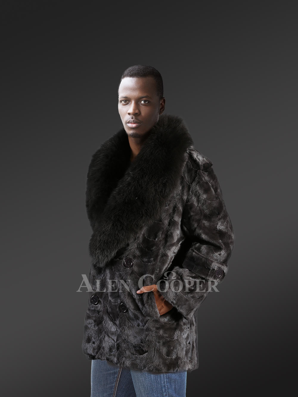Oversized Blue Iris Mink Coat –An Absolute Blend of Warmth and Fashion