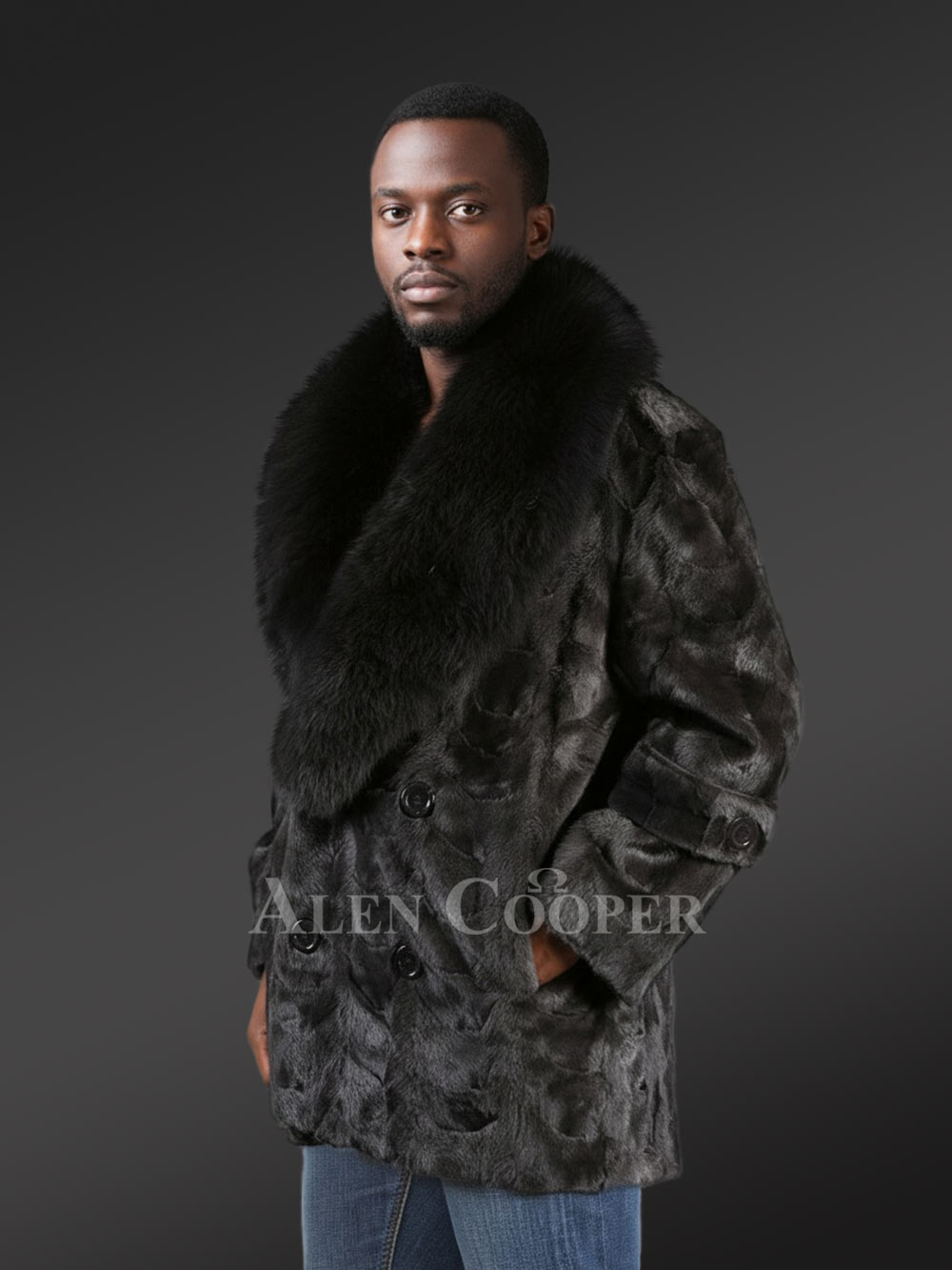 Oversized Blue Iris Mink Coat –An Absolute Blend of Warmth and Fashion