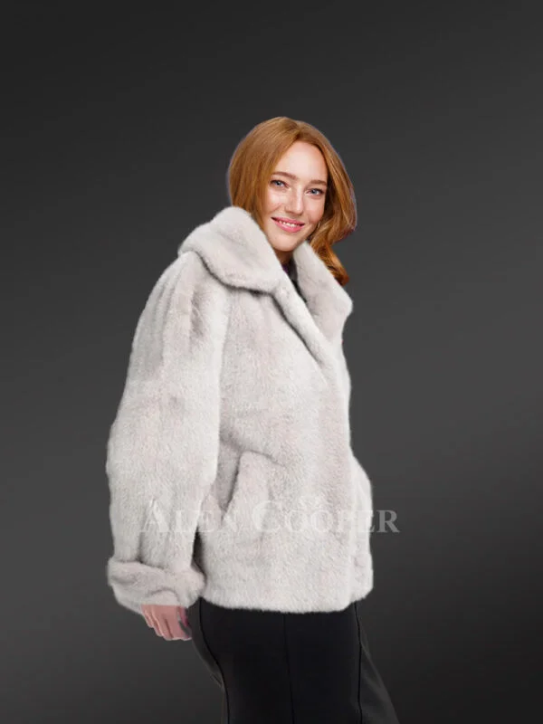 Womens Dressy Mink Coat – Trendy Looks with Outstanding Comfort - Image 3